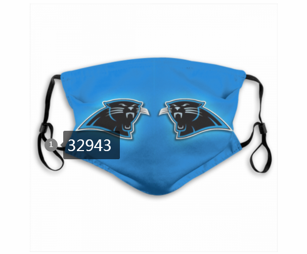 New 2021 NFL Jacksonville Jaguars 164 Dust mask with filter